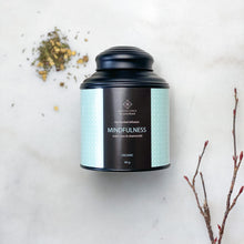 Indlæs billede til gallerivisning MINDFULNESS – MINT, ROSE & CHAMOMILLE – HOT HERBAL INFUSION (80G) Amazing Space