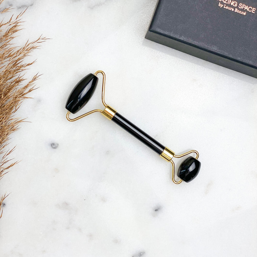 BLACK OBSIDIAN – SKIN ROLLER Amazing Space