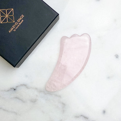 ANGEL WING – PINK CRYSTAL – BODY GUA SHA Amazing Space