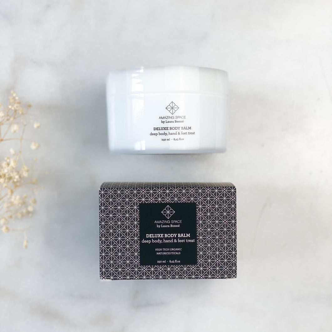 DELUXE BODY BALM – DEEP BODY, HAND & FEET TREAT (250ML) Amazing Space