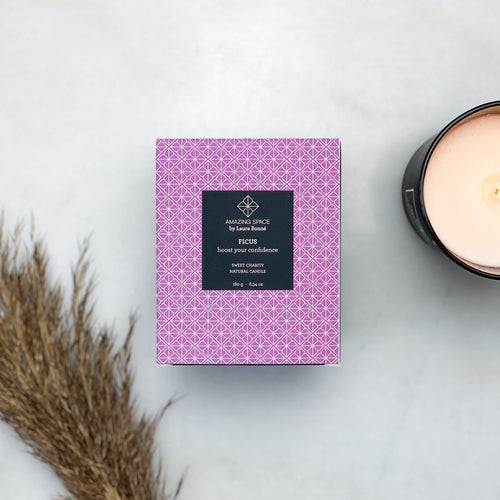 FICUS CANDLE – BOOST YOUR CONFIDENCE (180G) Amazing Space