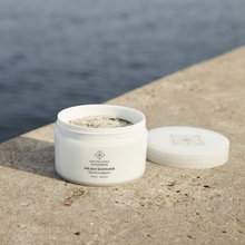 Indlæs billede til gallerivisning SEA SALT BODY SCRUB – LIME &amp; EUCALYPTUS (250ML) Amazing Space
