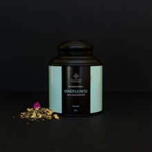 Indlæs billede til gallerivisning MINDFULNESS – MINT, ROSE &amp; CHAMOMILLE – HOT HERBAL INFUSION (80G) Amazing Space
